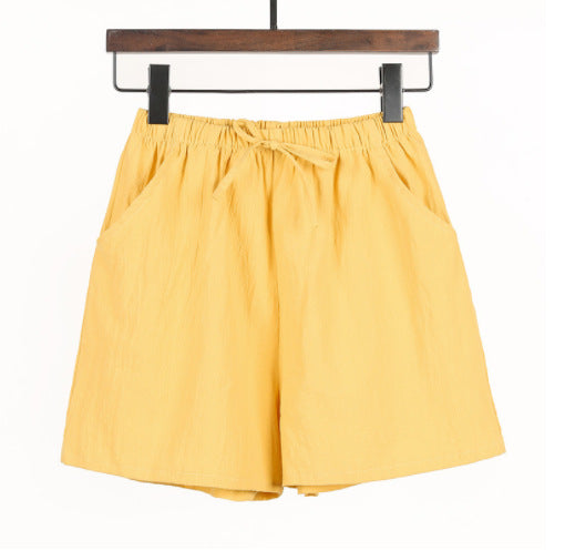 VLV - Pantaloncini in lino e cotone