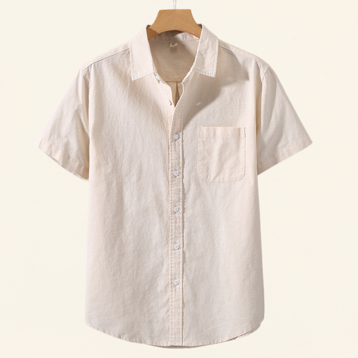 VLV - Camicia in lino e cotone