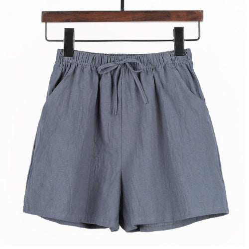 VLV - Pantaloncini in lino e cotone