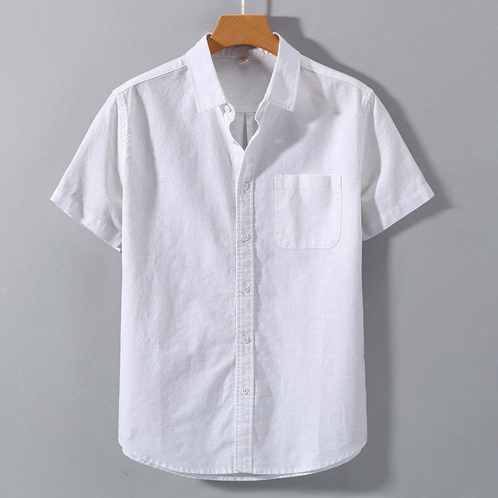 VLV - Camicia in lino e cotone
