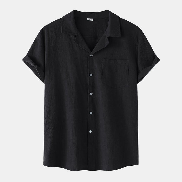 VLV - Camicia in lino e cotone