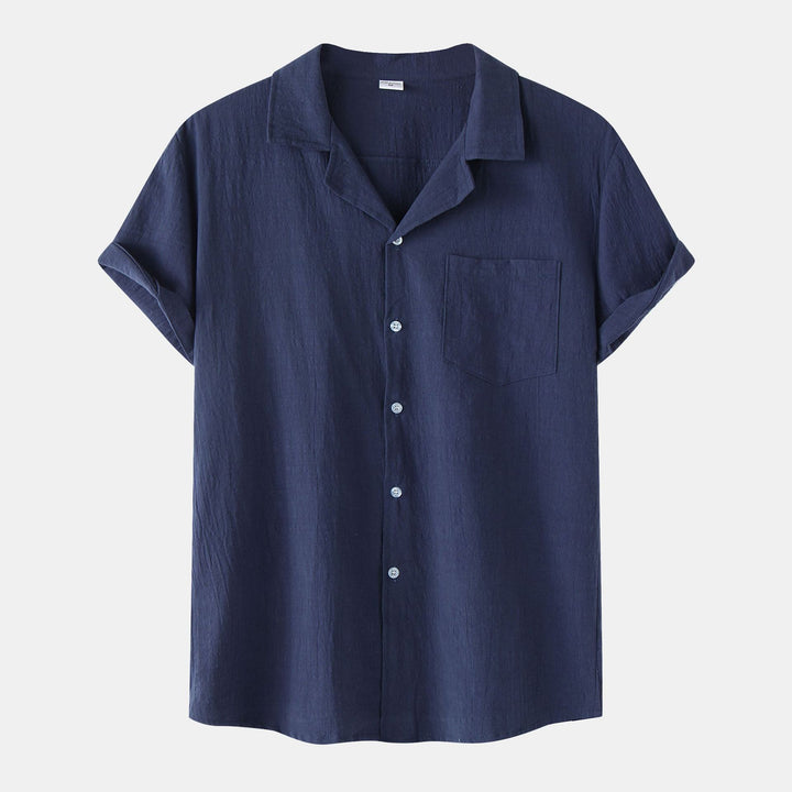 VLV - Camicia in lino e cotone