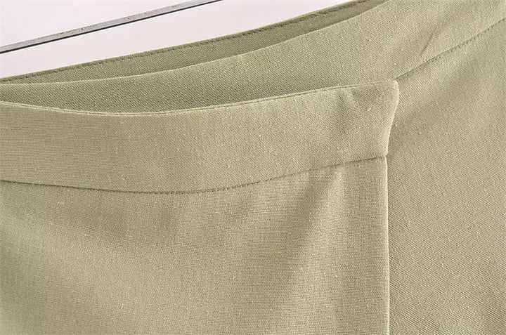 VLV - Pantaloni in lino e cotone