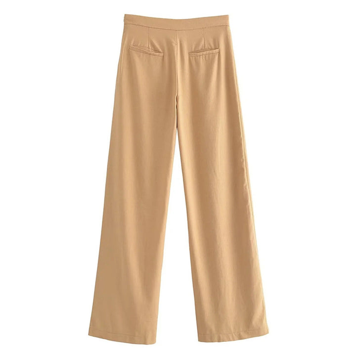 VLV - Pantaloni in lino e cotone