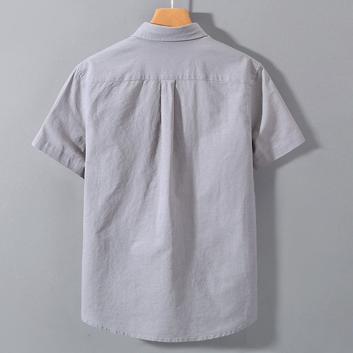 VLV - Camicia in lino e cotone