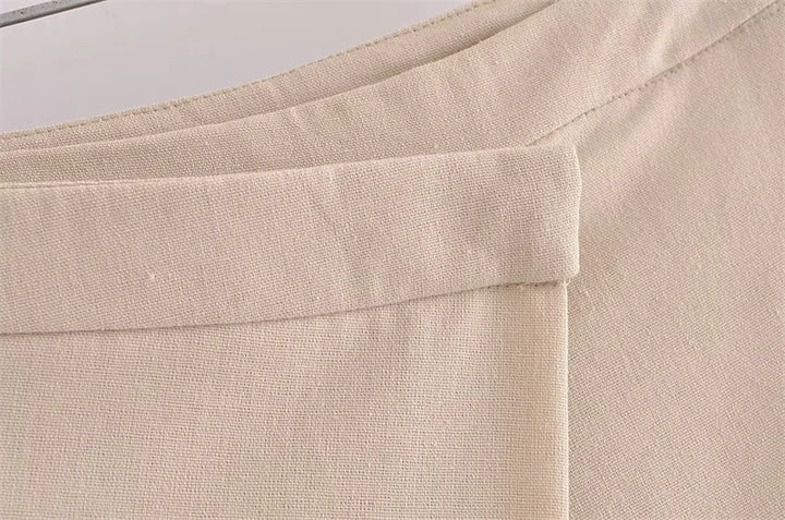 VLV - Pantaloni in lino e cotone