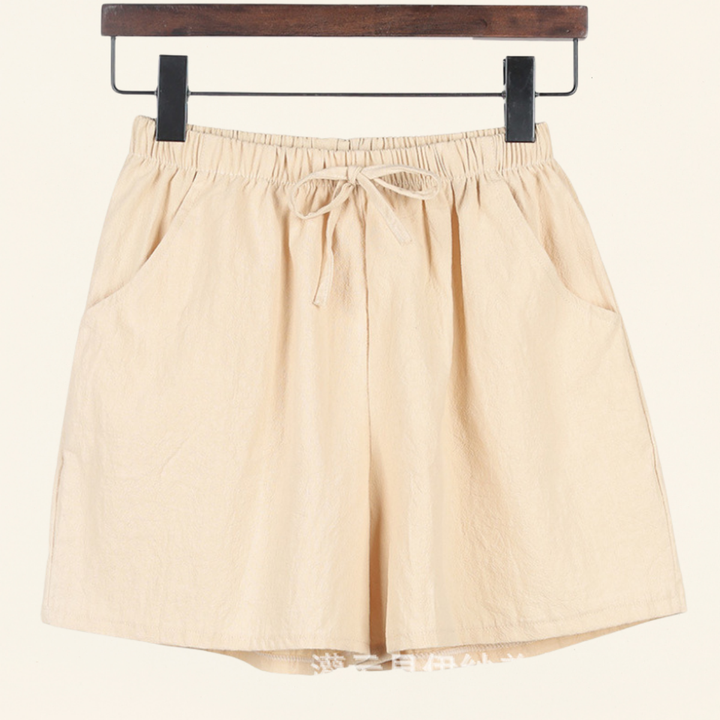 VLV - Pantaloncini in lino e cotone