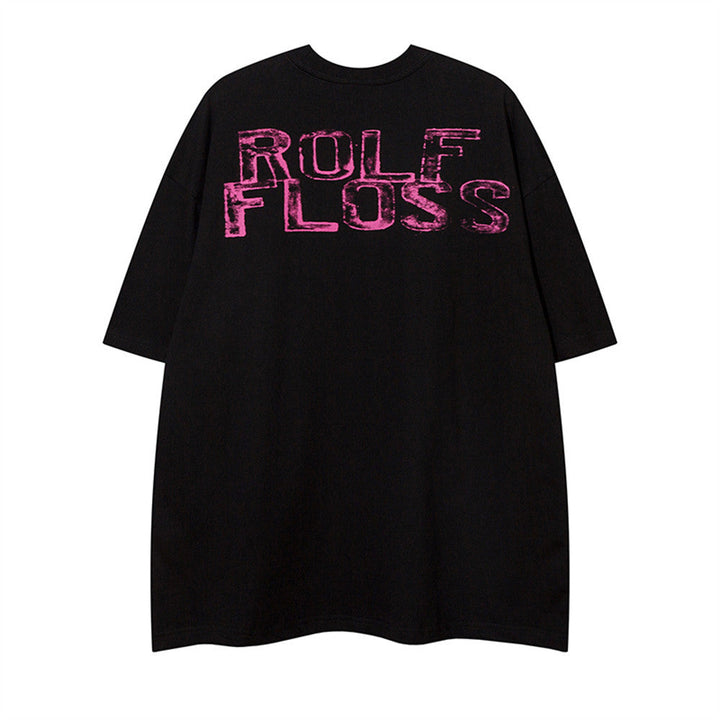 "The Dizzy Face" - T-Shirt oversize con stampa