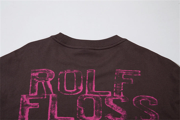 "The Dizzy Face" - T-Shirt oversize con stampa