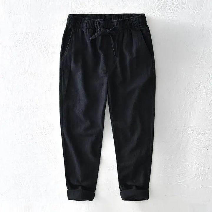 VLV - Pantaloni in lino e cotone