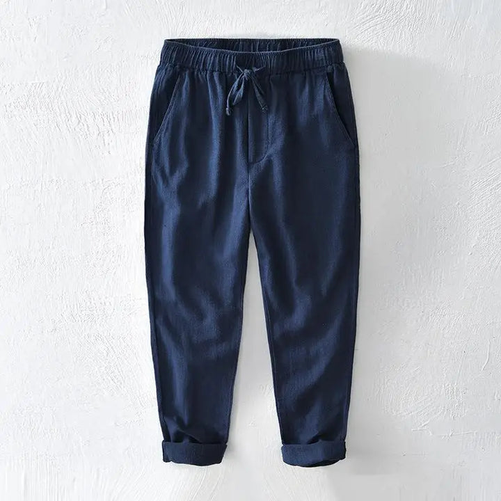 VLV - Pantaloni in lino e cotone