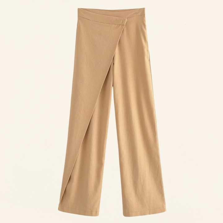 VLV - Pantaloni in lino e cotone