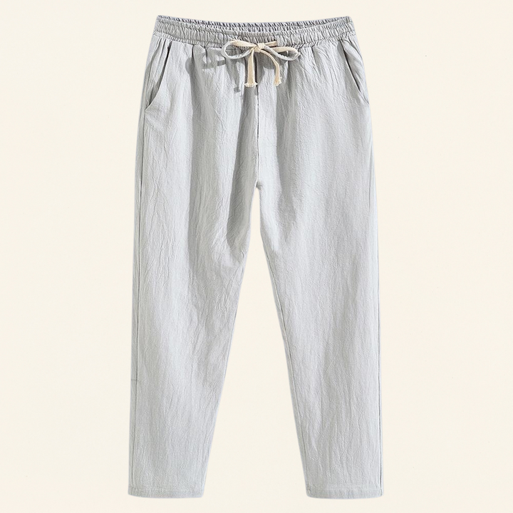 VLV - Pantaloni in lino e cotone