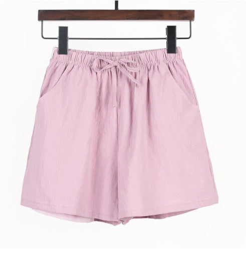 VLV - Pantaloncini in lino e cotone