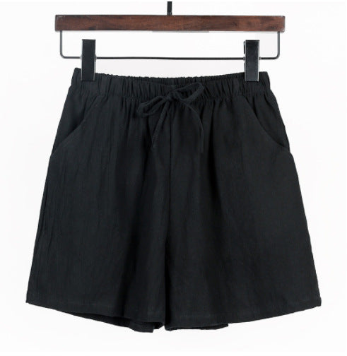 VLV - Pantaloncini in lino e cotone